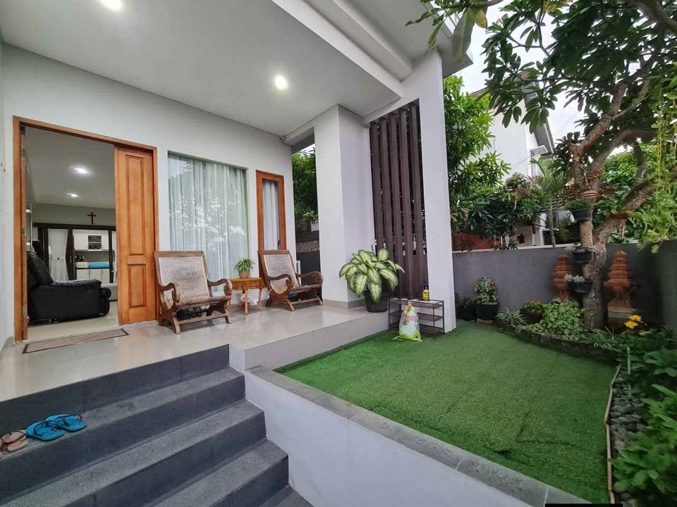 Modern 2-Storey Minimalist House for Sale in Renon – Prime Location on Jalan Tukad Badung